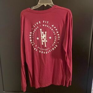 LVFT long Sleeve Burgandy Shirt